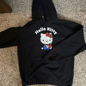 Black Hello Kitty Hoodie size L